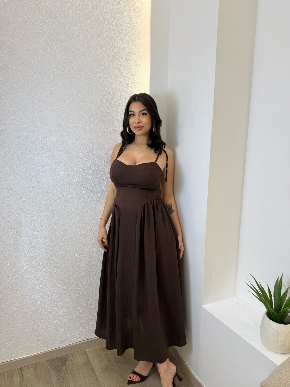 Rapunzel Dress Καφέ - Image 2