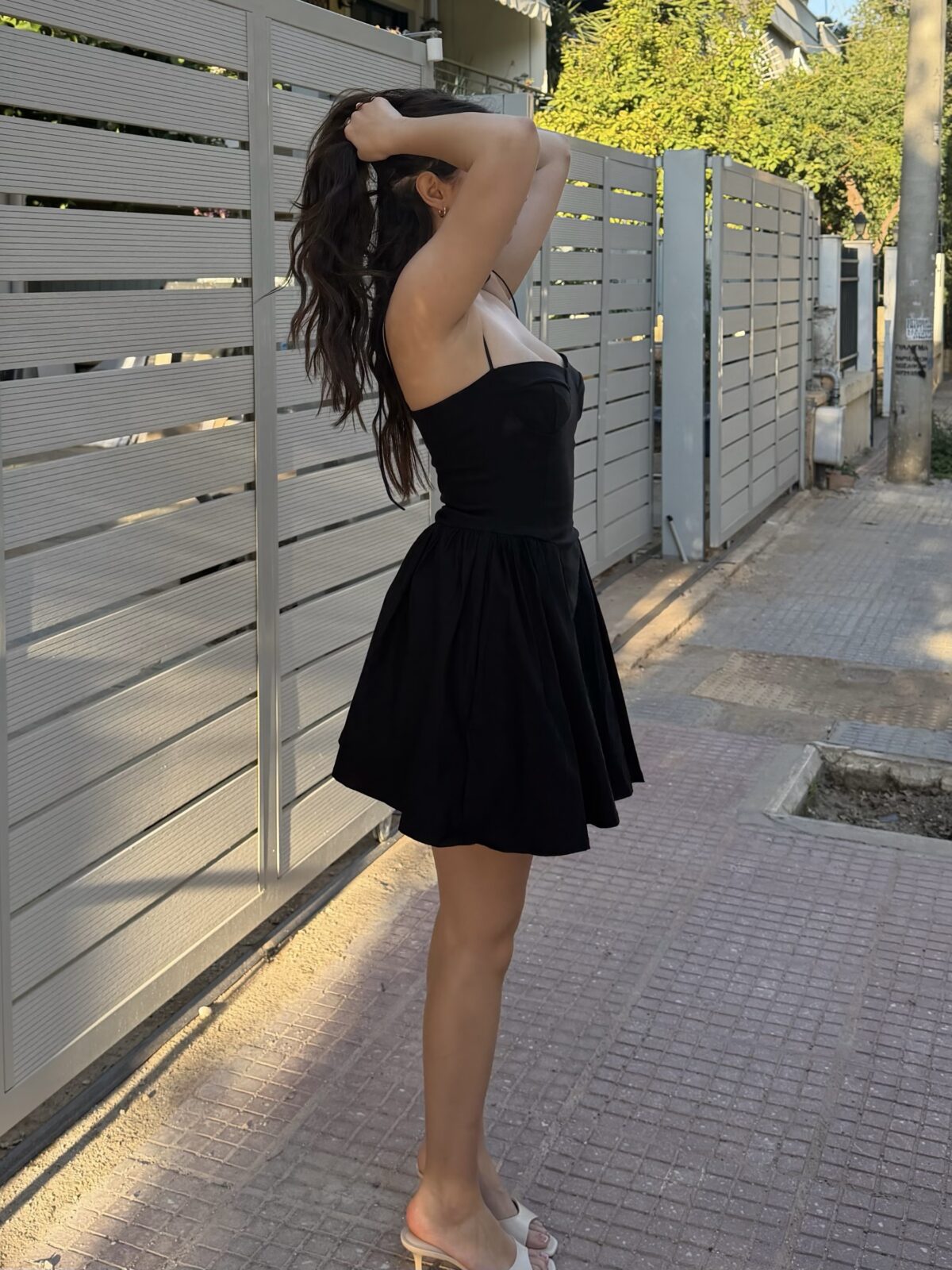 Ophelia Dress Μαύρο - Image 2