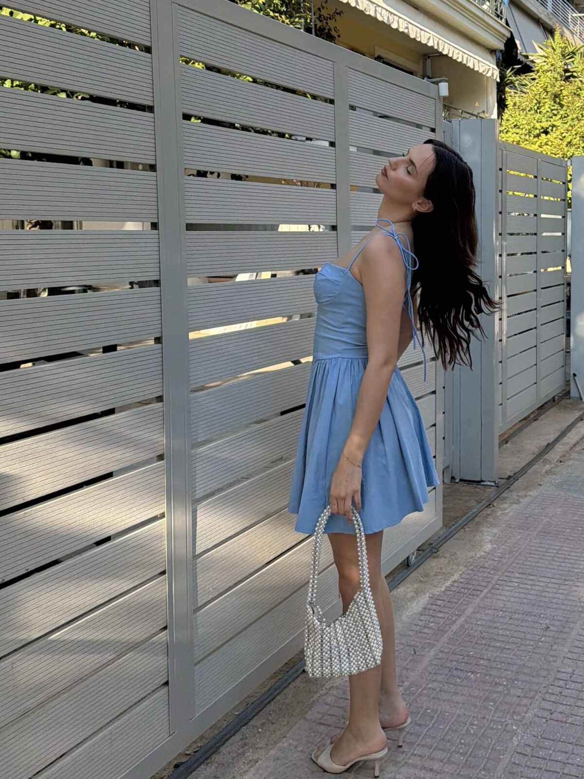 Ophelia Dress Γαλάζιο - Image 3