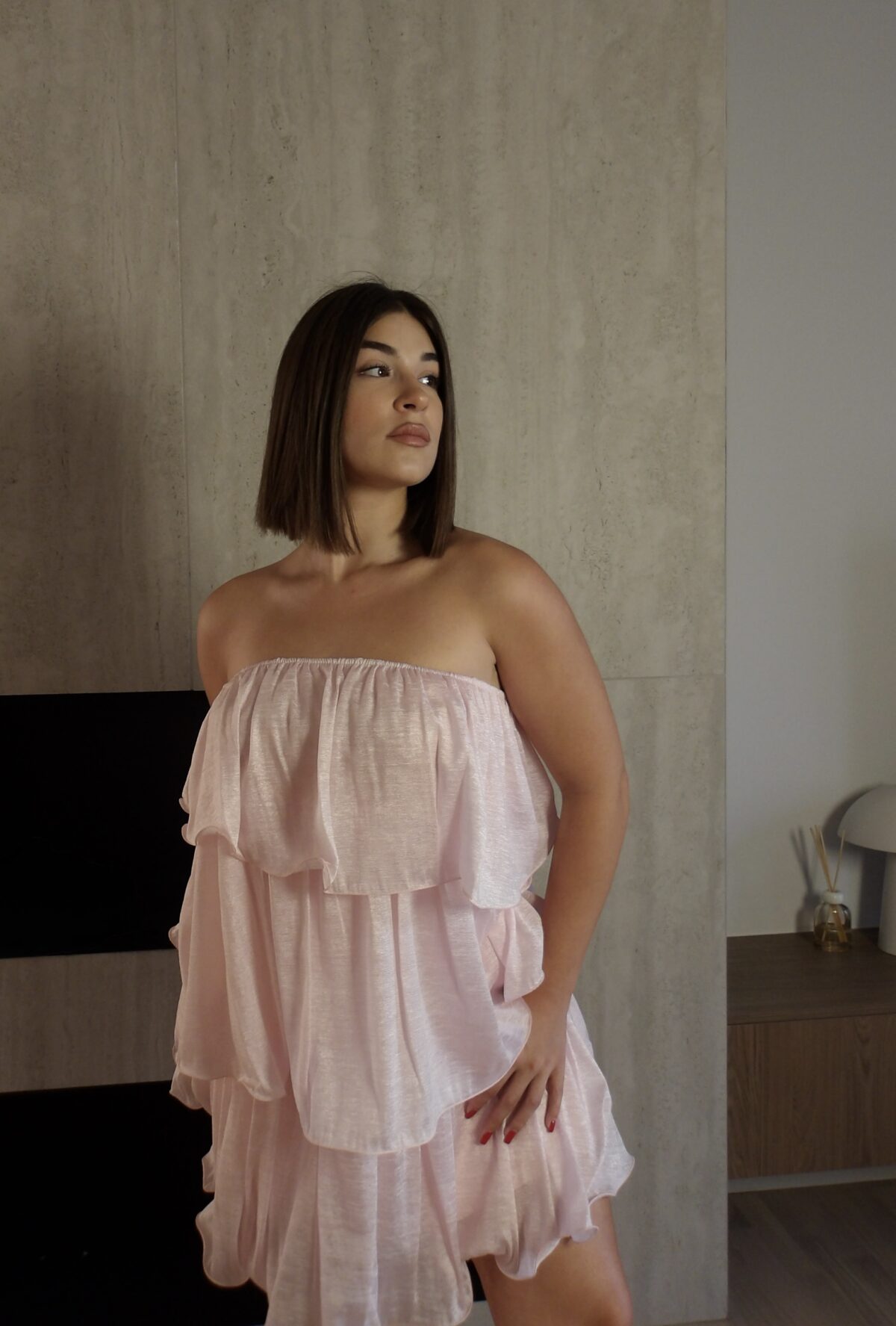 Solea Dress Ροζ - Image 3