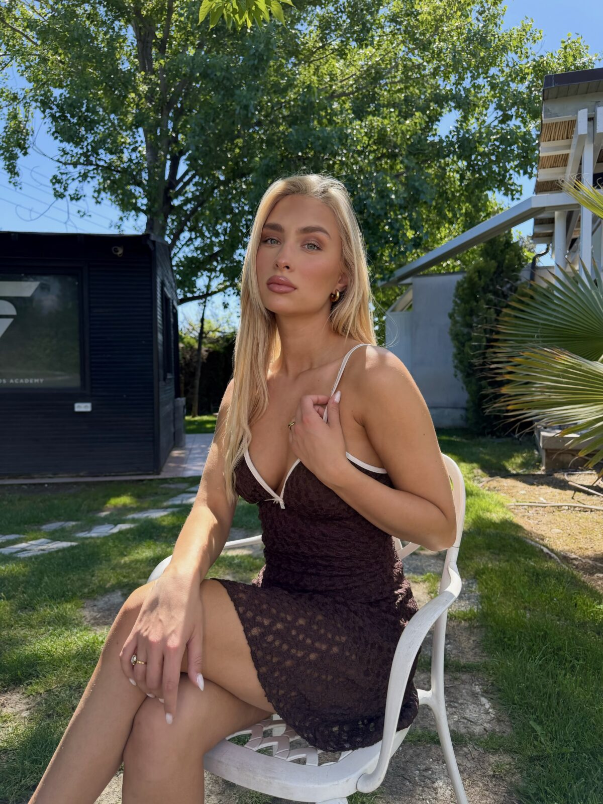 Luna Dress Καφέ - Image 2
