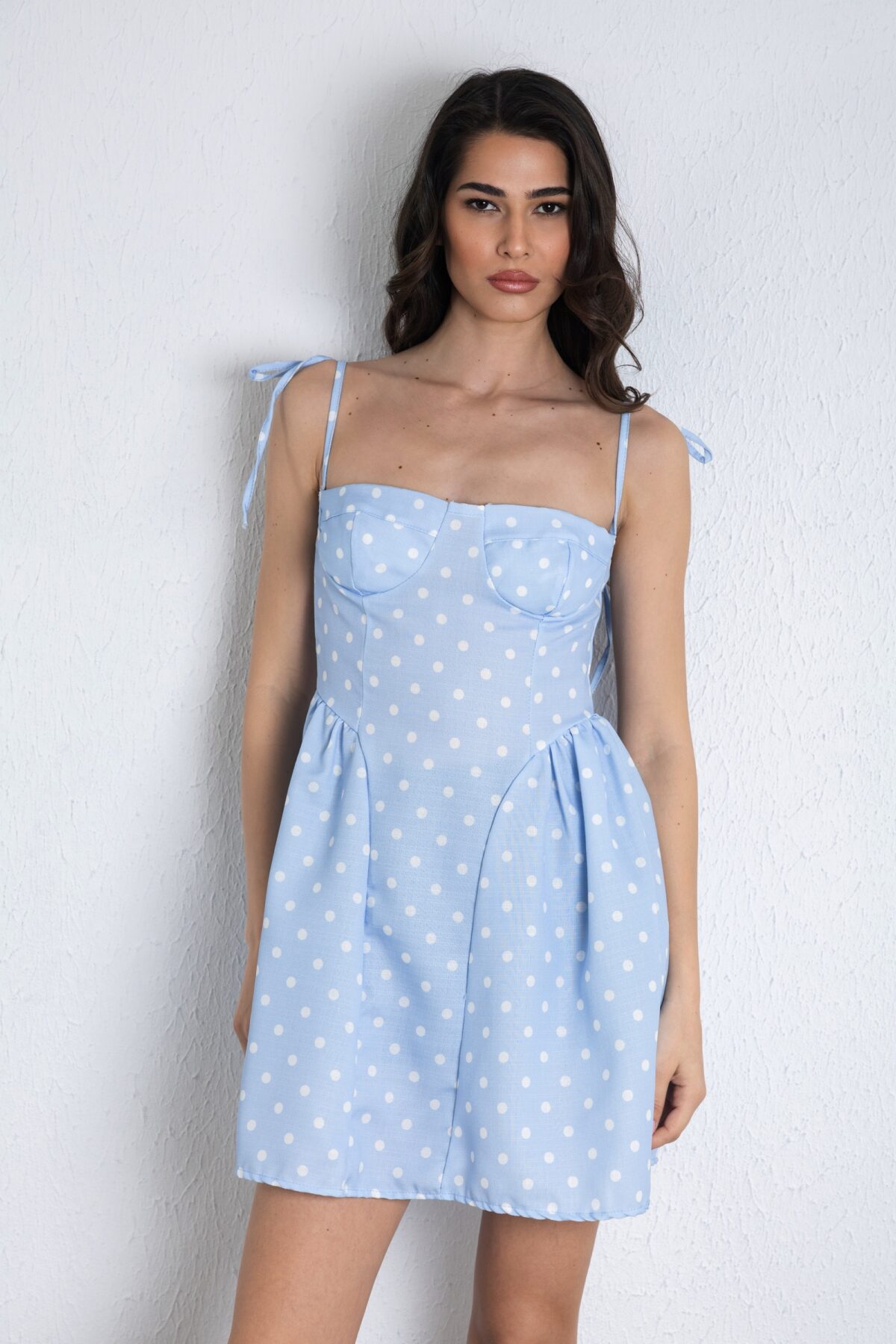 Vanilla Dots Dress Γαλάζιο - Image 2