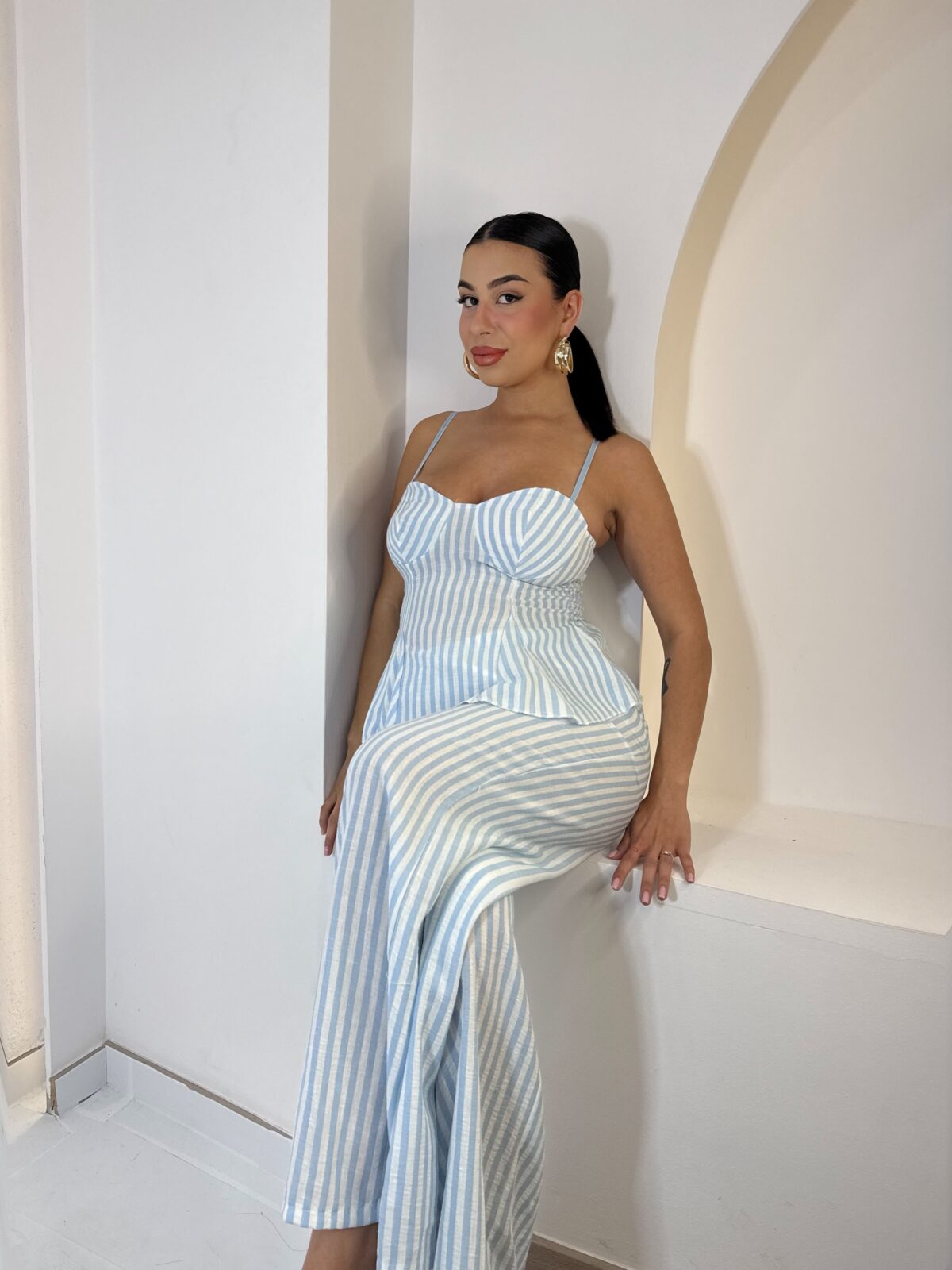 Dalia Striped Γαλάζιο - Image 2