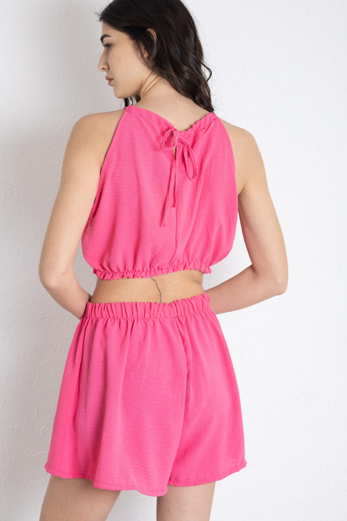 Golden Hour Halter Set Φούξια - Image 2