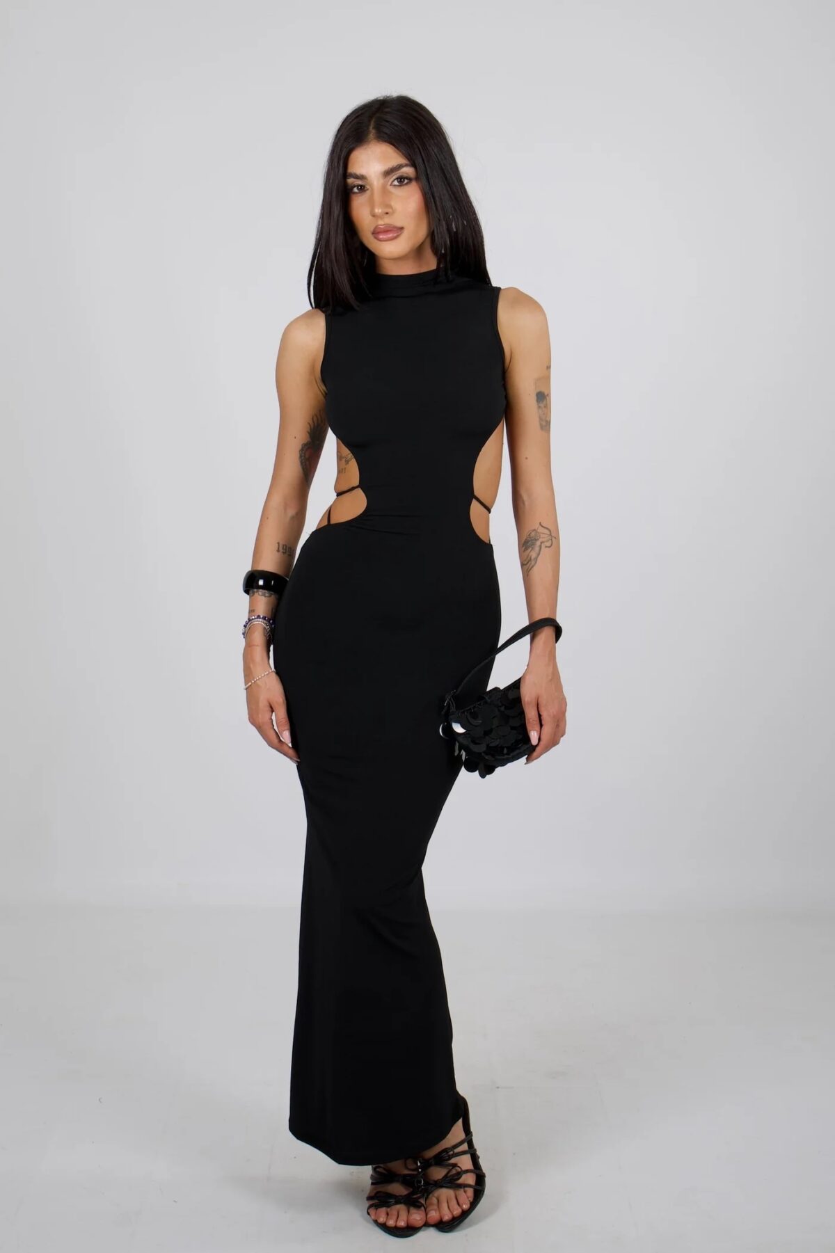 Midnight Desire Dress Μαύρο - Image 4
