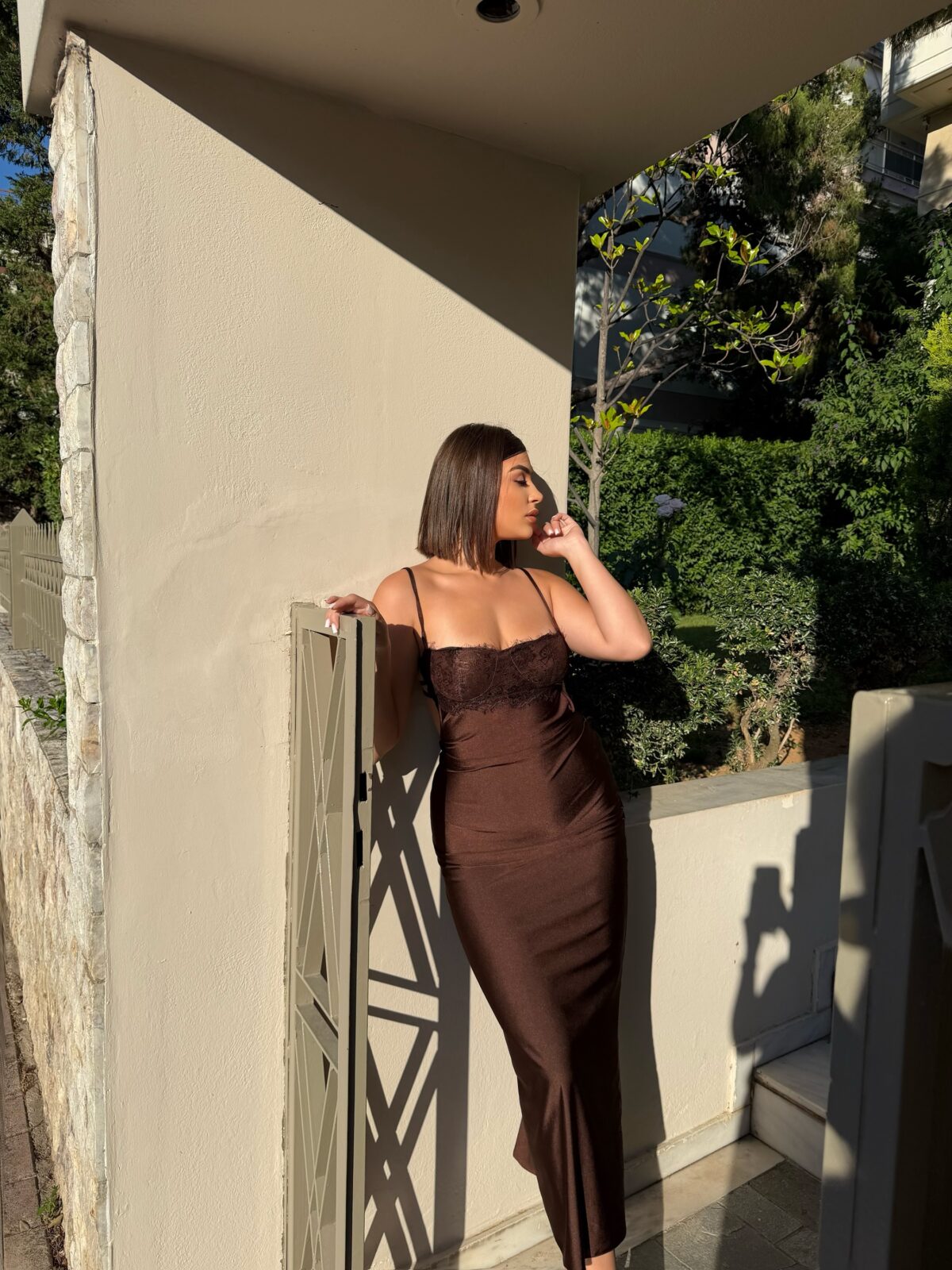 Alessia Dress Καφέ - Image 2