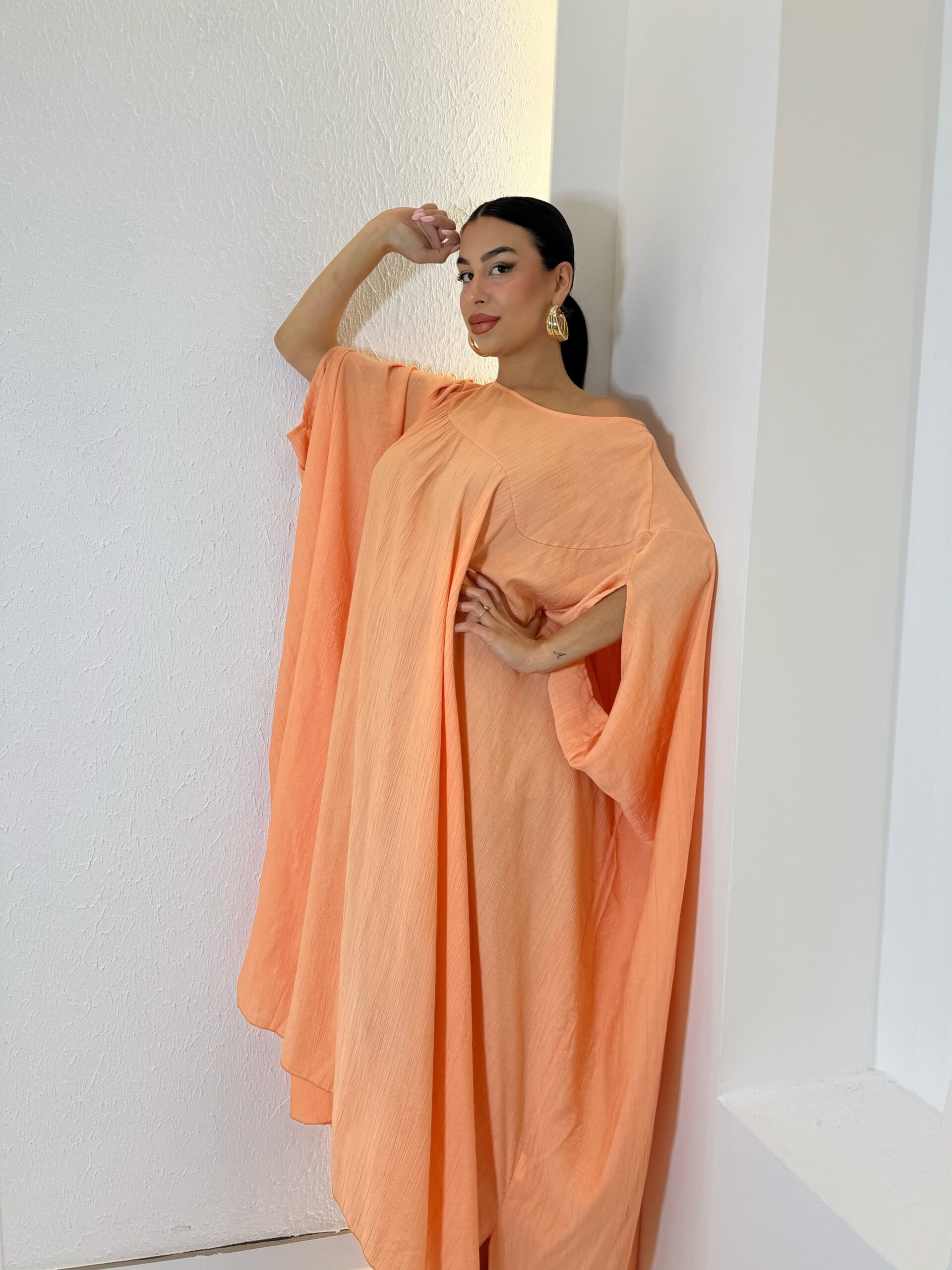 img_1961-3 Astra Dress Κοράλι - Image 1