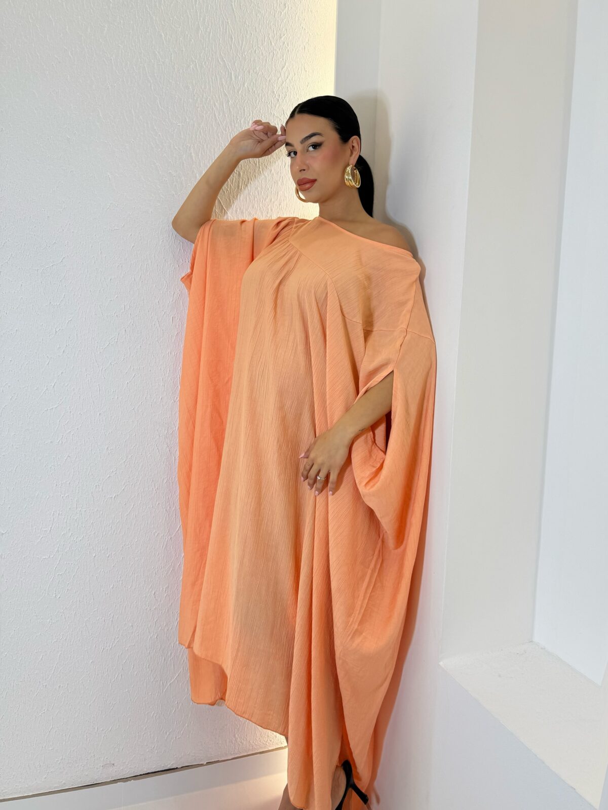 Astra Dress Κοράλι - Image 2