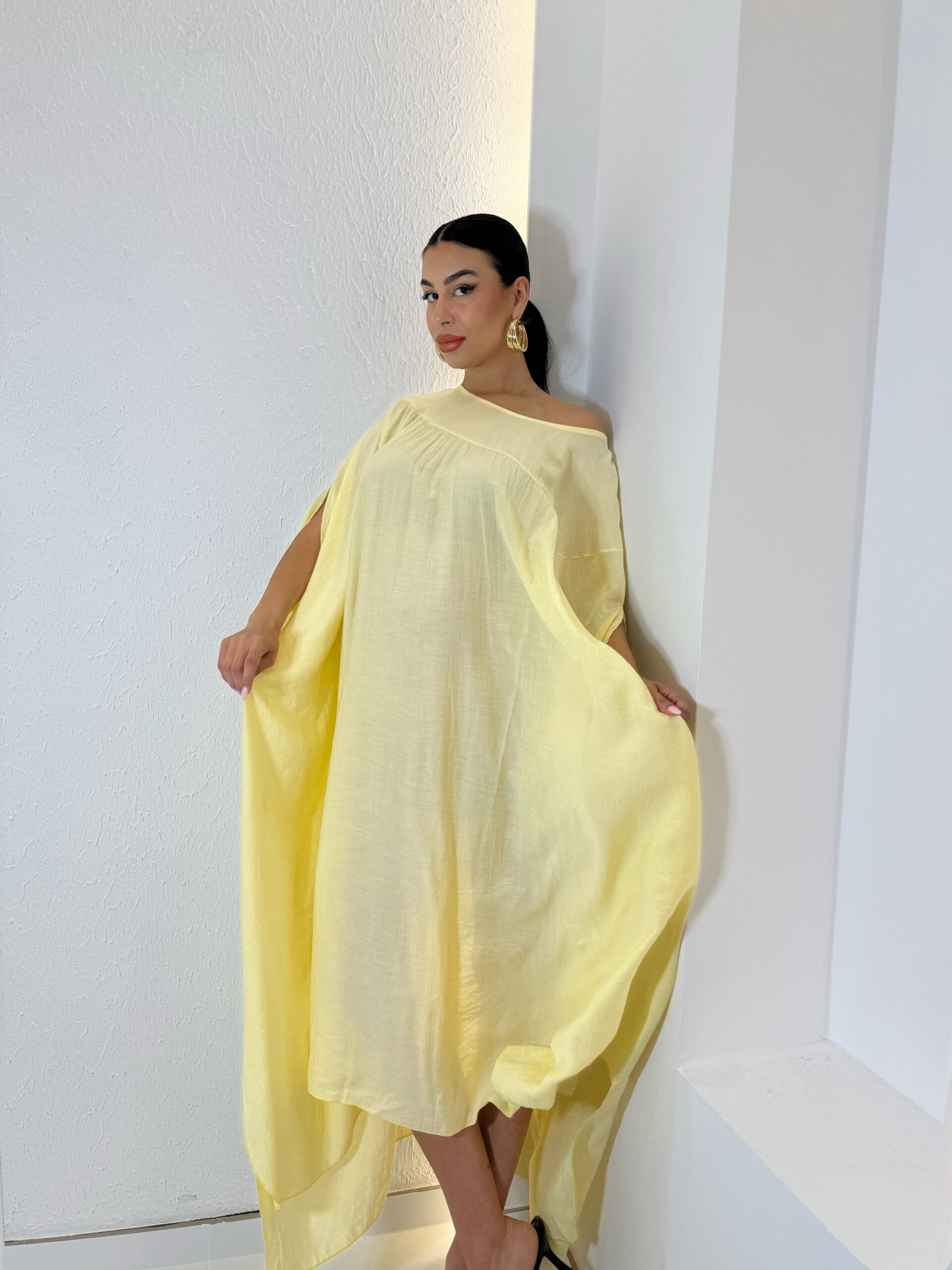img_1963 Astra Dress Κίτρινο - Image 1