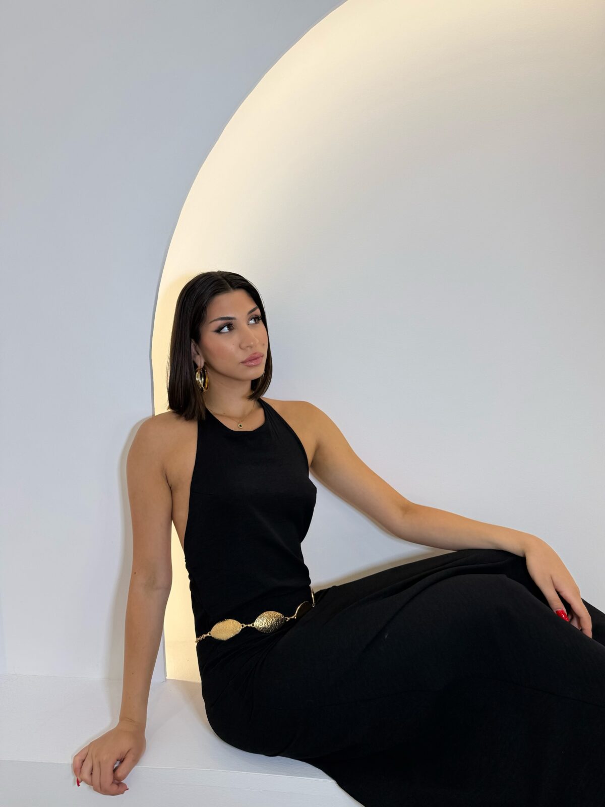 Thea Dress Μαύρο - Image 2