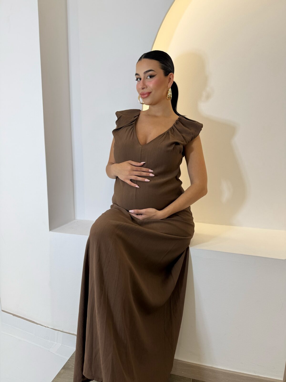 Nefeli Dress Καφέ - Image 3
