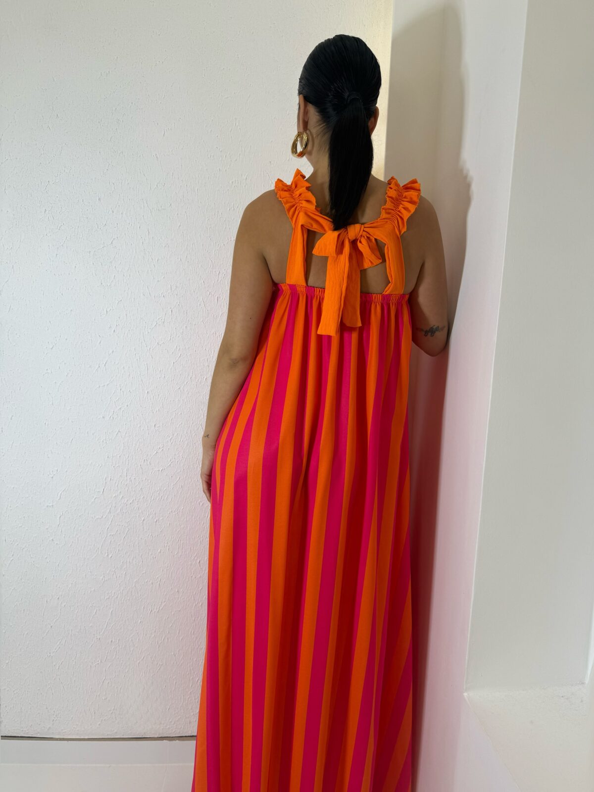 Thalassa Dress Πορτοκαλί - Image 2