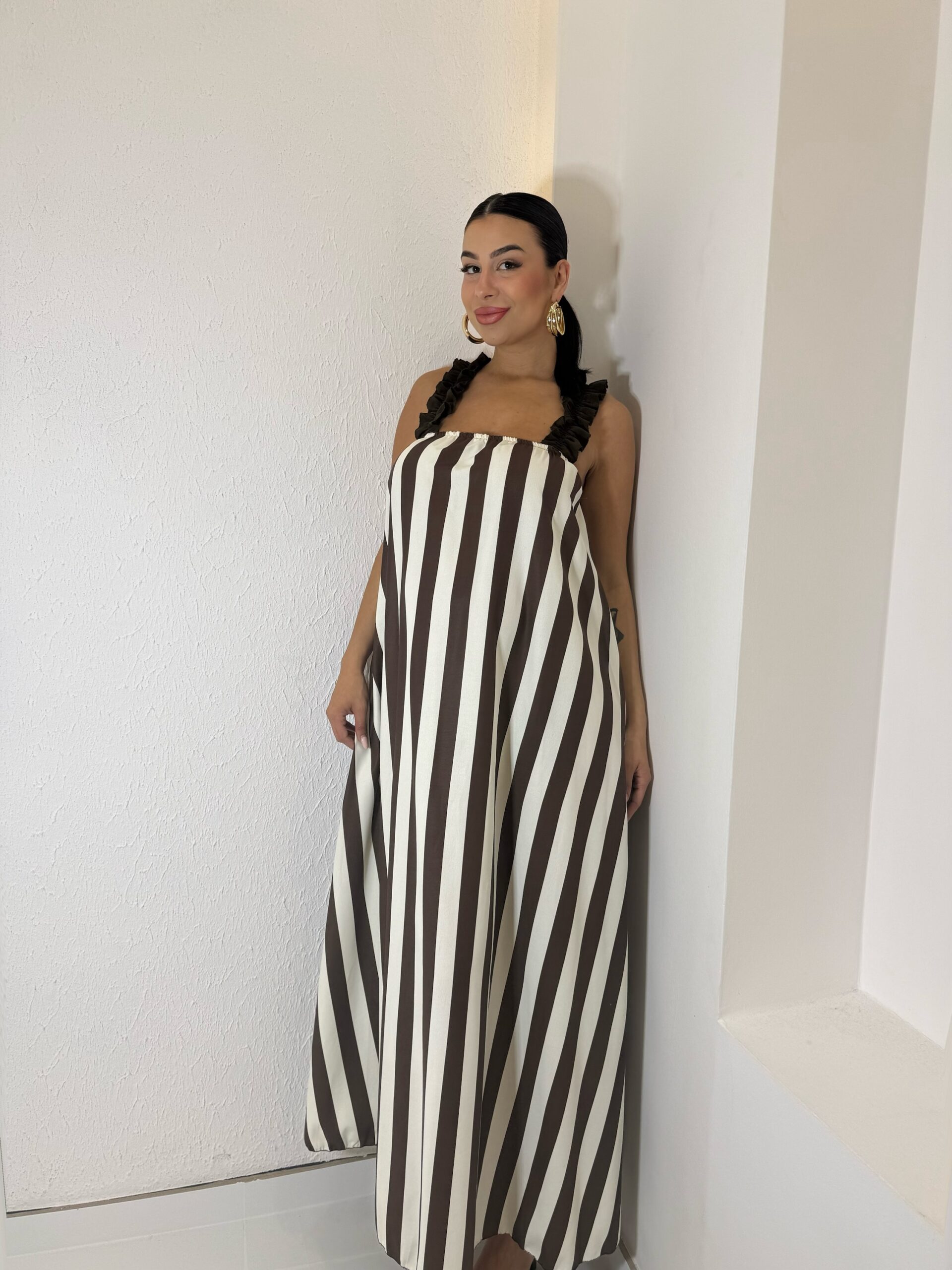 img_3598 Thalassa Dress Καφέ - Image 1