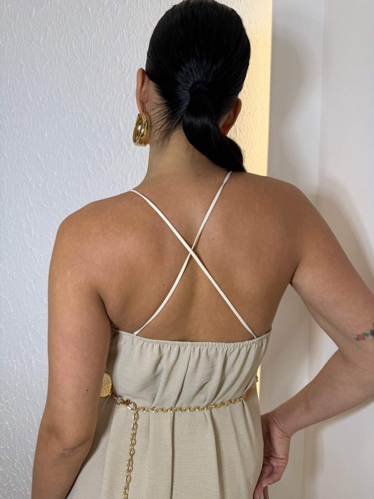 Everywhere Maxi Dress Μπεζ - Image 2