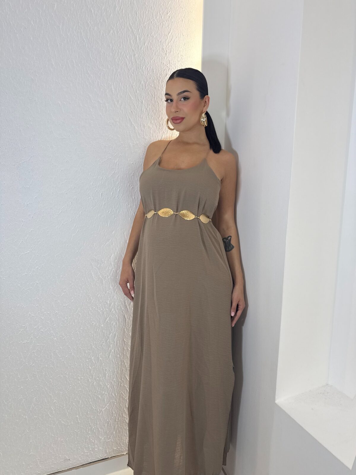 Everywhere Maxi Dress Πούρο - Image 2