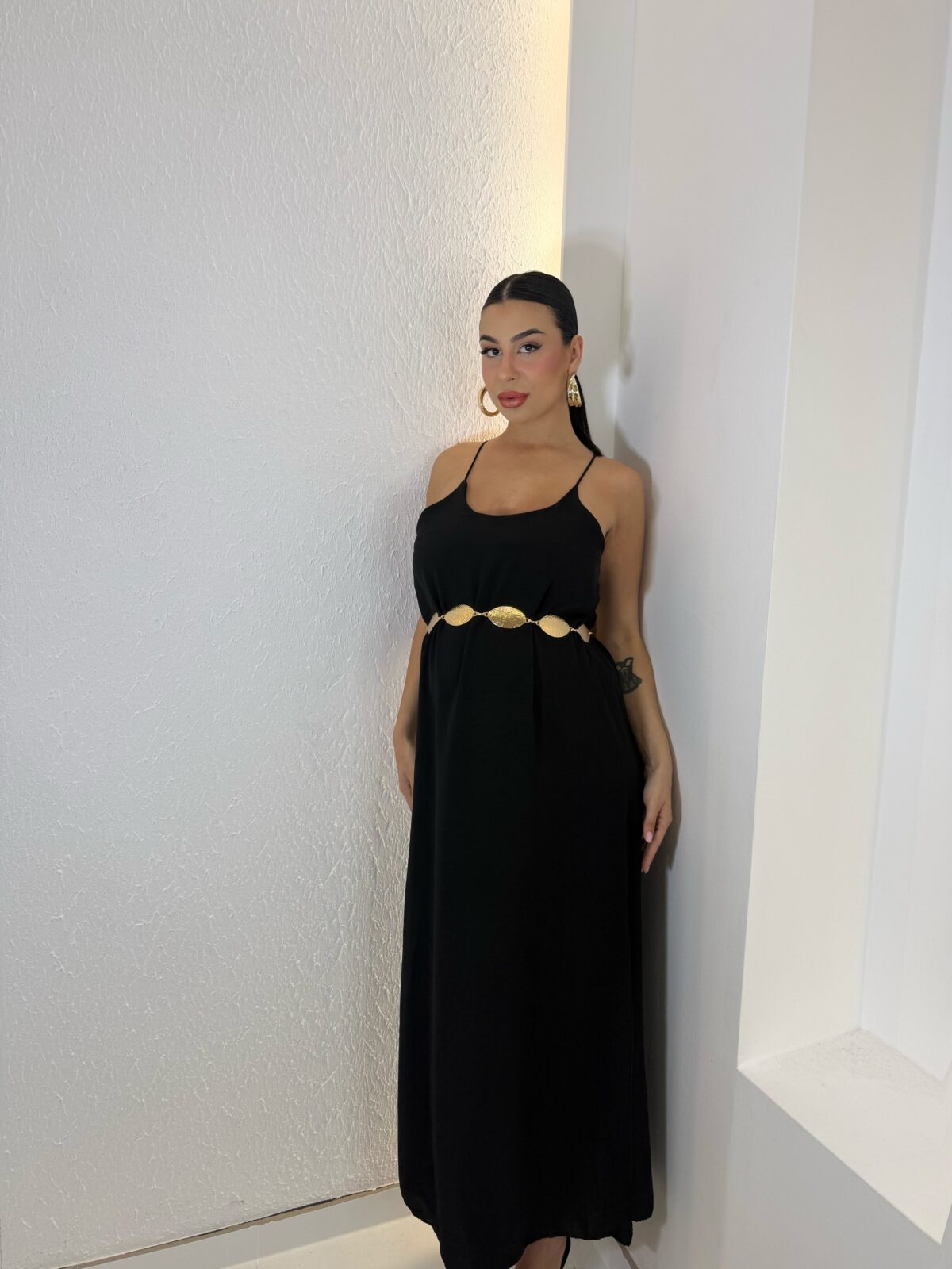 Everywhere Maxi Dress Μαύρο - Image 2