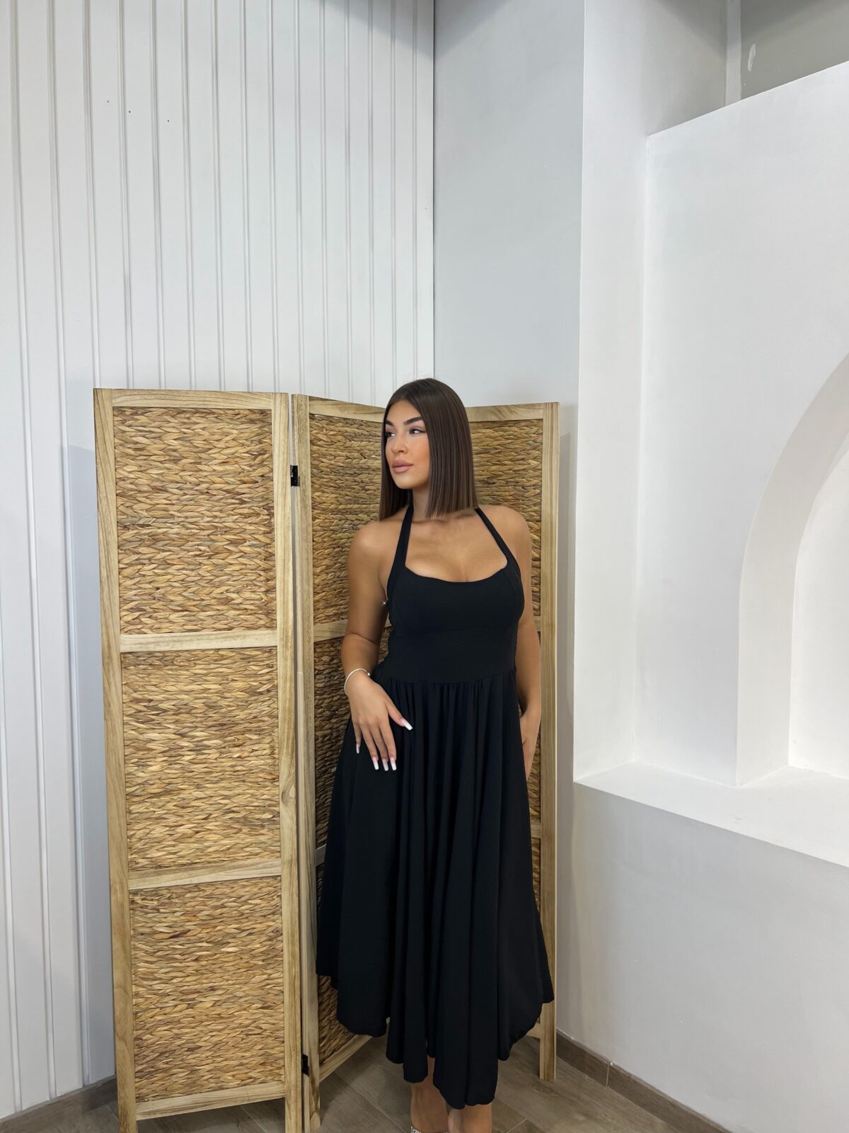 Lina Dress Μαύρο - Image 2