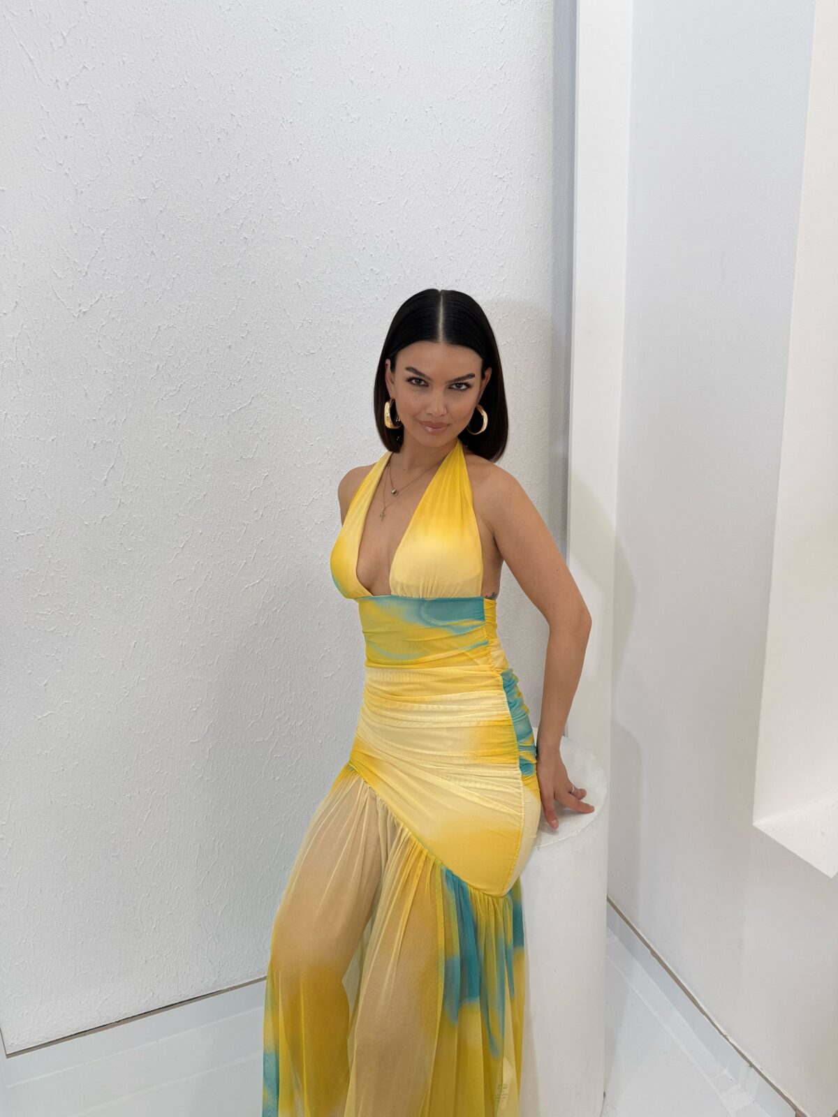 Rainbow Dress Κίτρινο - Image 4