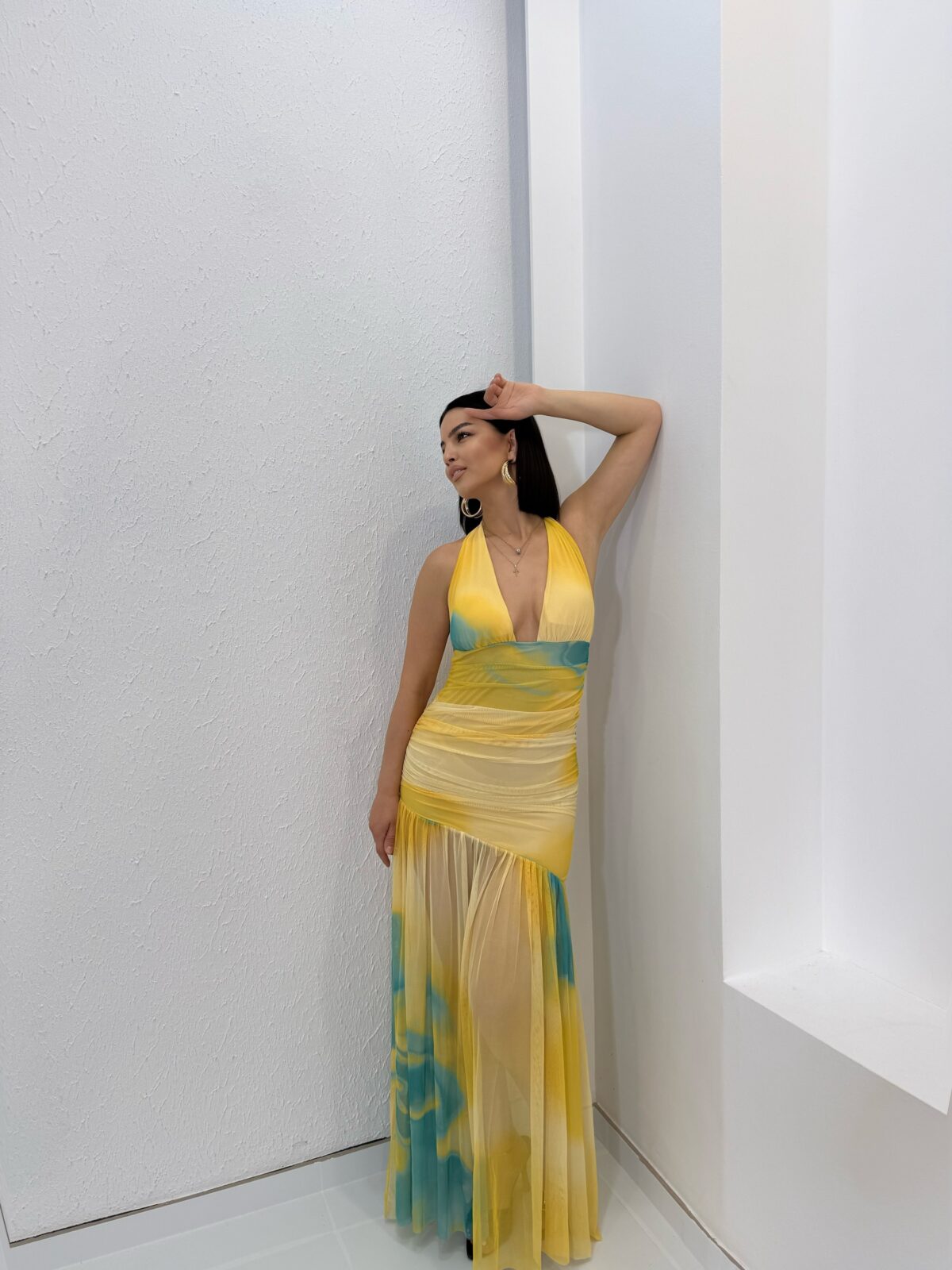 Rainbow Dress Κίτρινο - Image 3