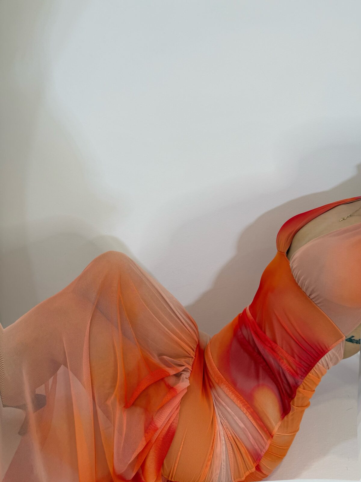 Rainbow Dress Πορτοκάλι - Image 2