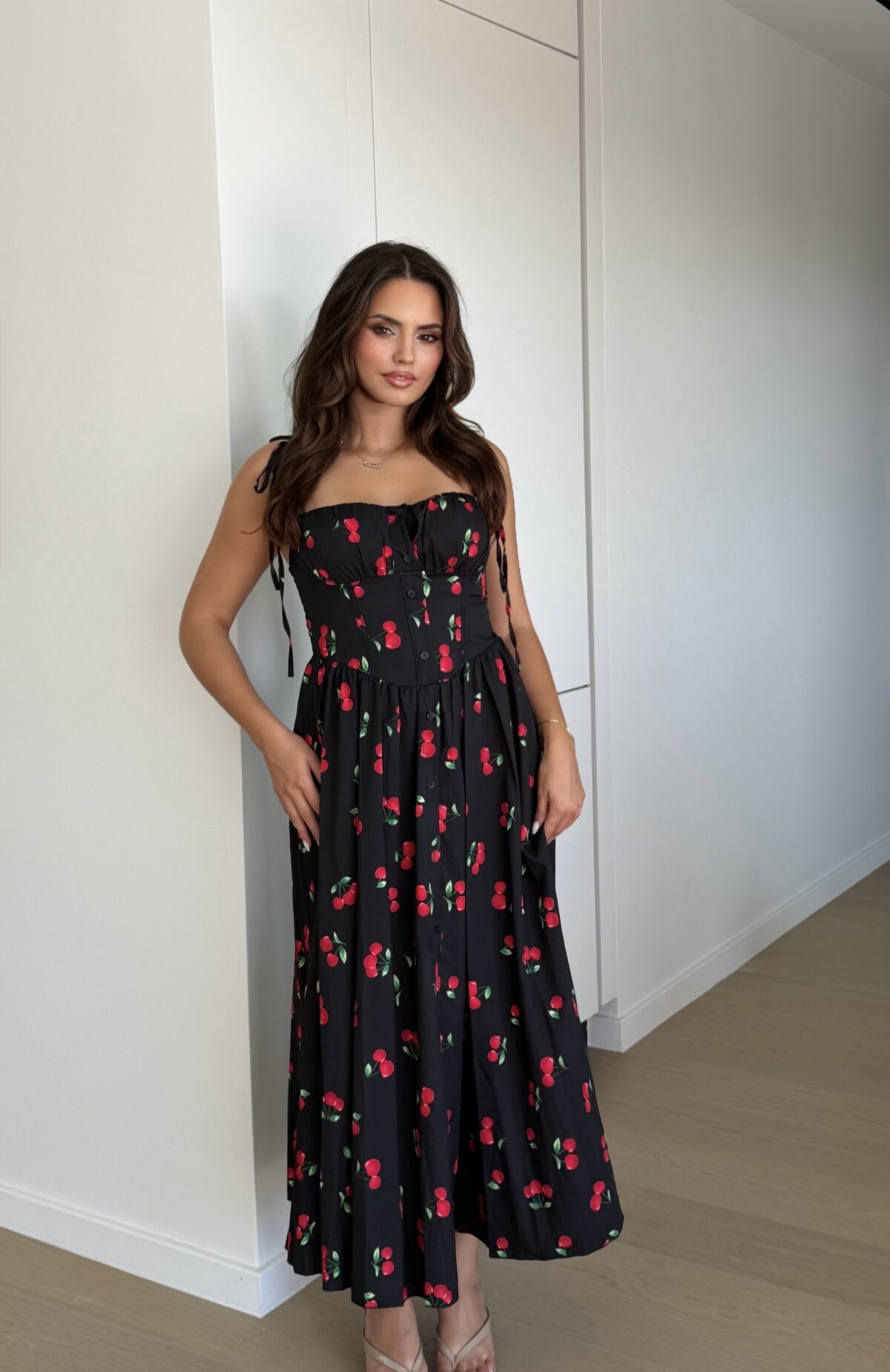 Bella Dress Cherries - Image 2