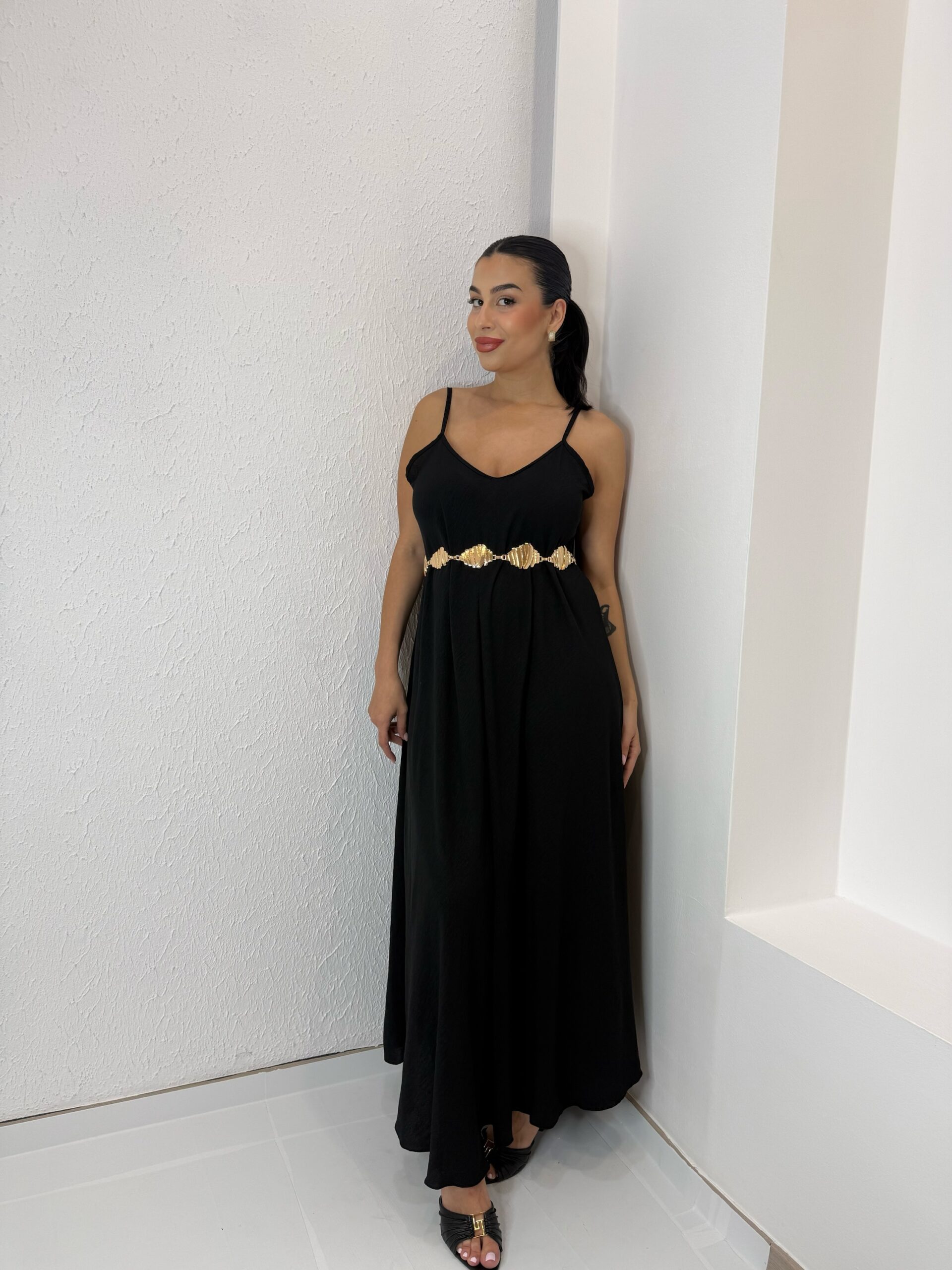 img_7215-3 Mia Dress Μαύρο - Image 1