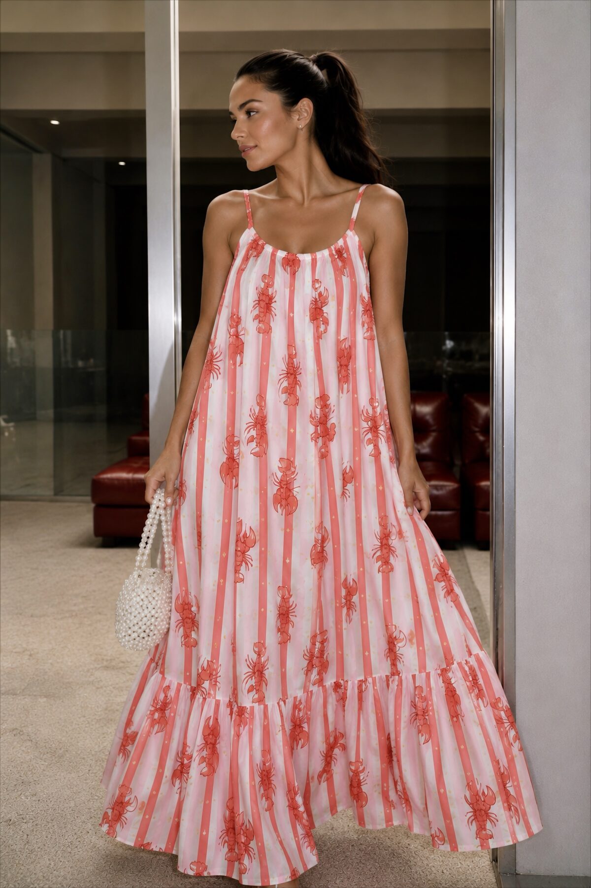 Akua Lobster Dress - Image 2