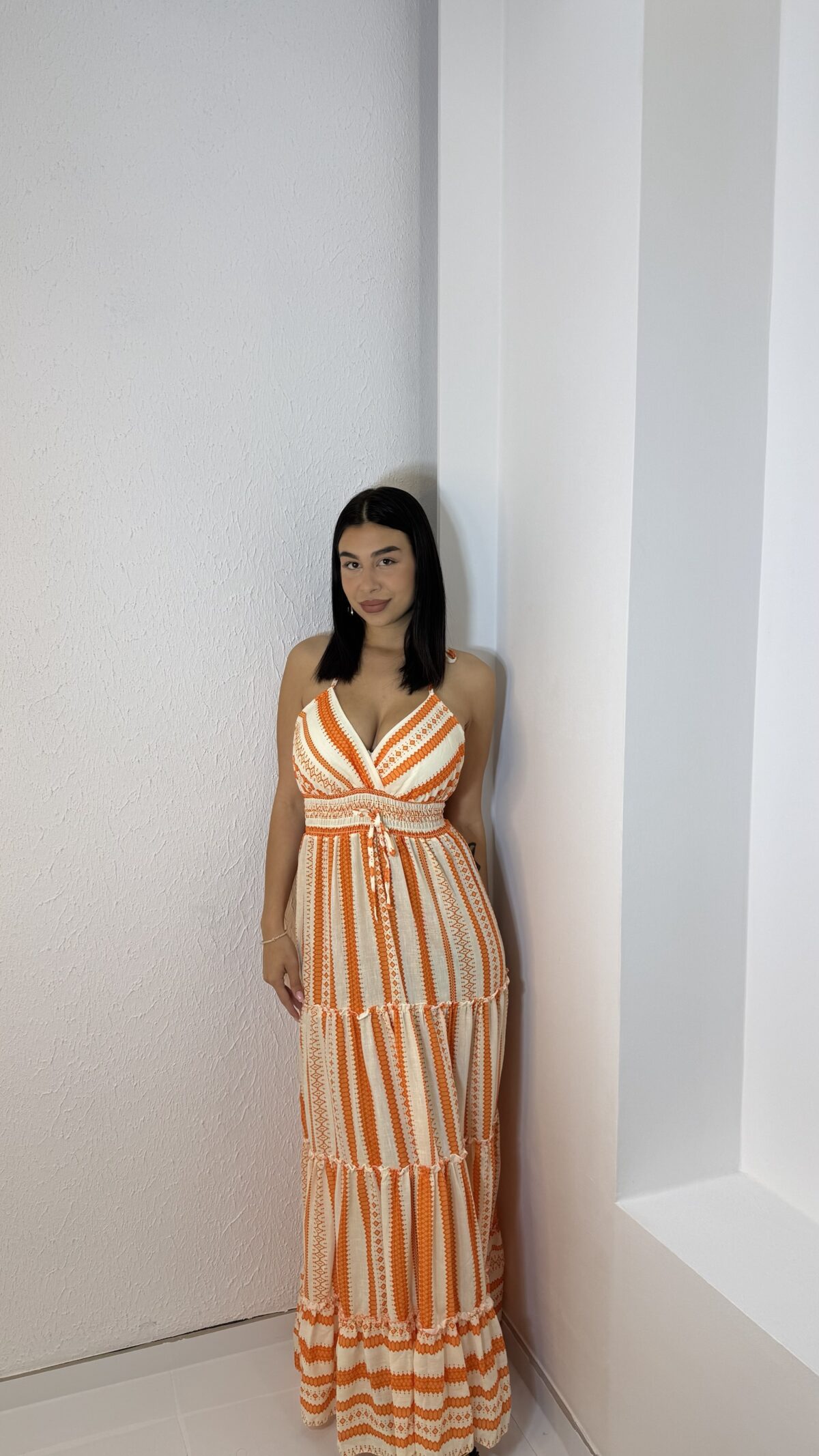 Kelly Dress Πορτοκαλί - Image 2