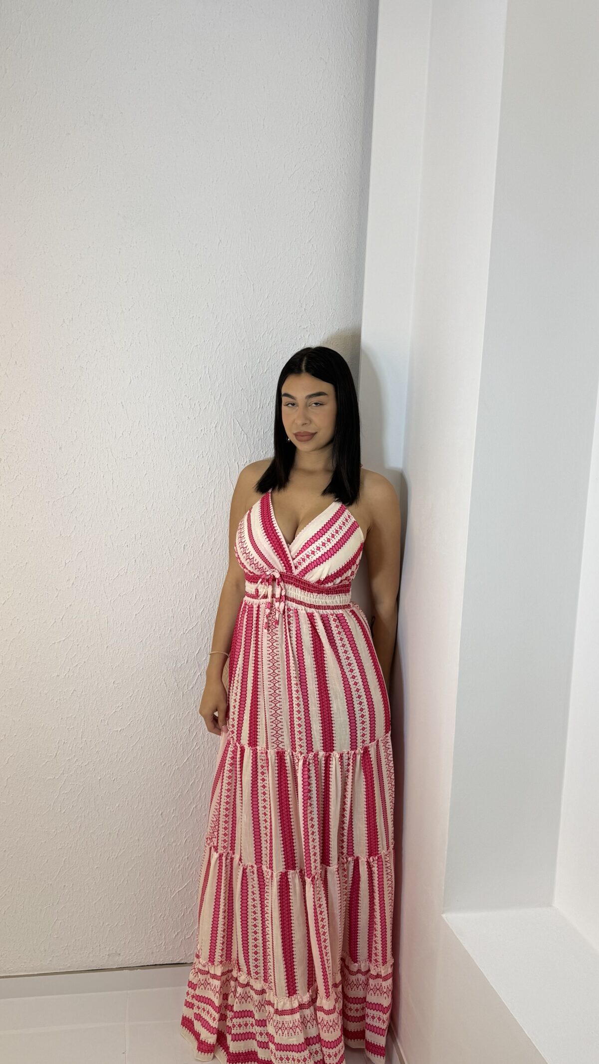 Kelly Dress Ροζ - Image 4