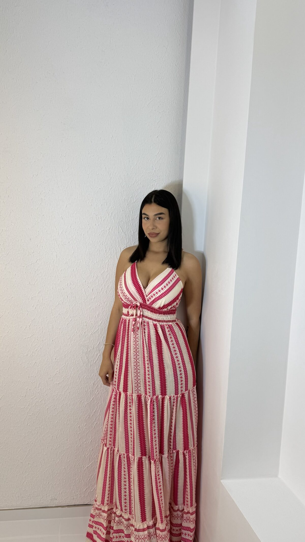 Kelly Dress Ροζ - Image 3
